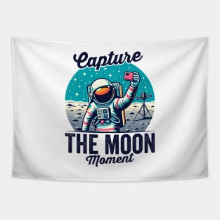 Capture the Moon Moment Tapestry