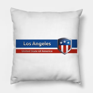 Los Angeles United State Pillow