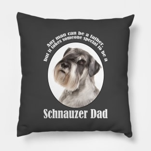 Schnauzer Dad Pillow