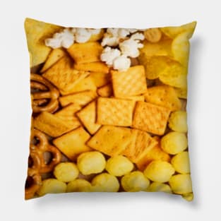 salty food pattern Pillow