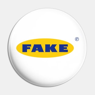 Ikea Parody Logo Pin