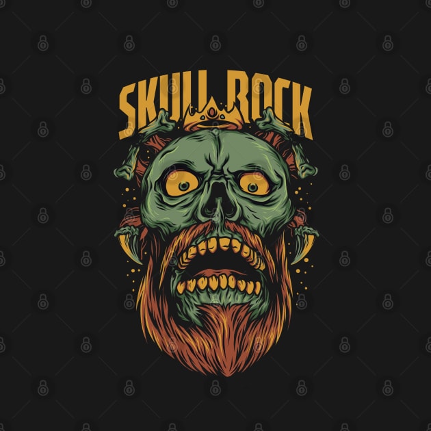 Skull Rock King by ManxHaven