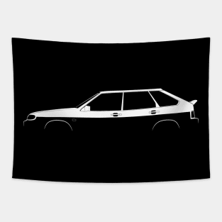 Lada Samara II 5-Door Silhouette Tapestry