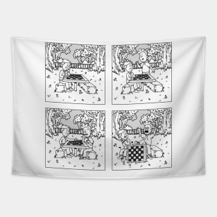 Chess mess Tapestry