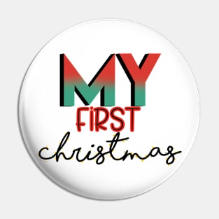 my first Christmas Pin