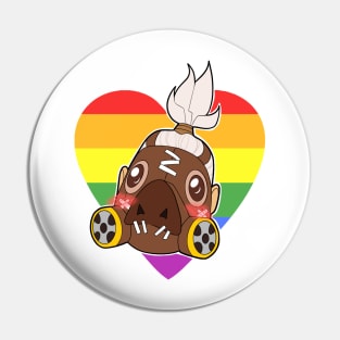 Roadhog Pride Pin