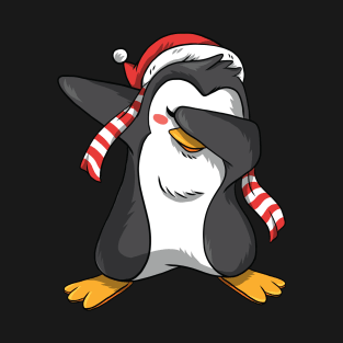 Dabbing Christmas Penguin T-Shirt