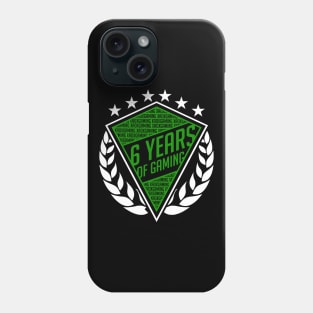 6th Year Anniversary (GREEN) Phone Case