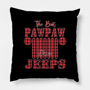 The Best Pawpaw Drive Jeeps Red Plaid Jeep Matching Pajama Family Buffalo Jeeps Lover Pillow