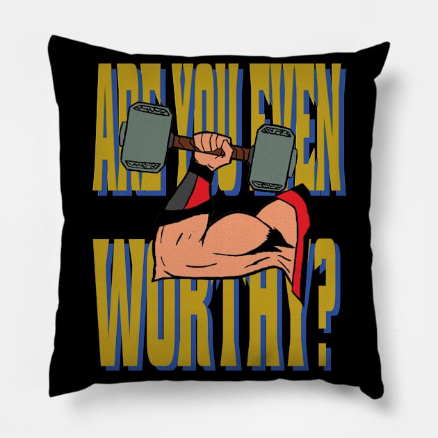 Gym Worthy Pillow by park4pete