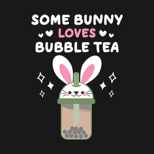 Bubble Tea Lover Kawaii Bunny T-Shirt