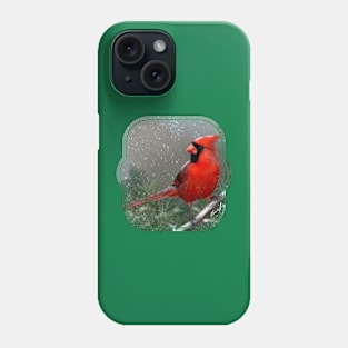 Winter Cardinal Phone Case