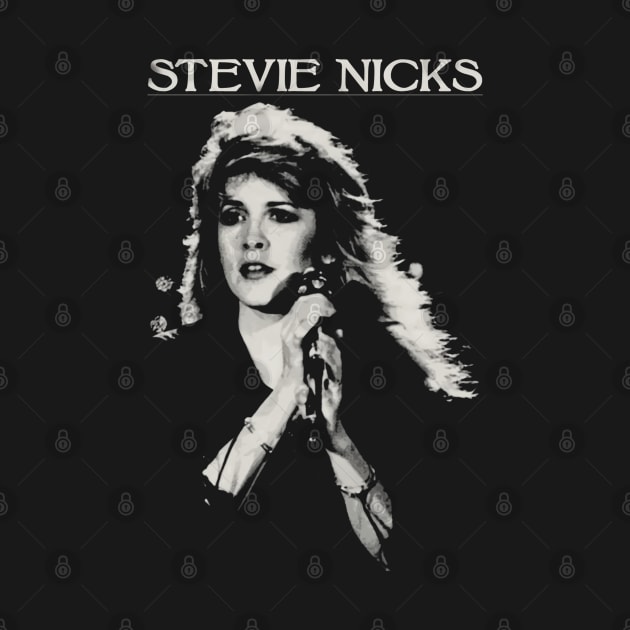 Stevie Nicks Silhouette by Kurang Kuning