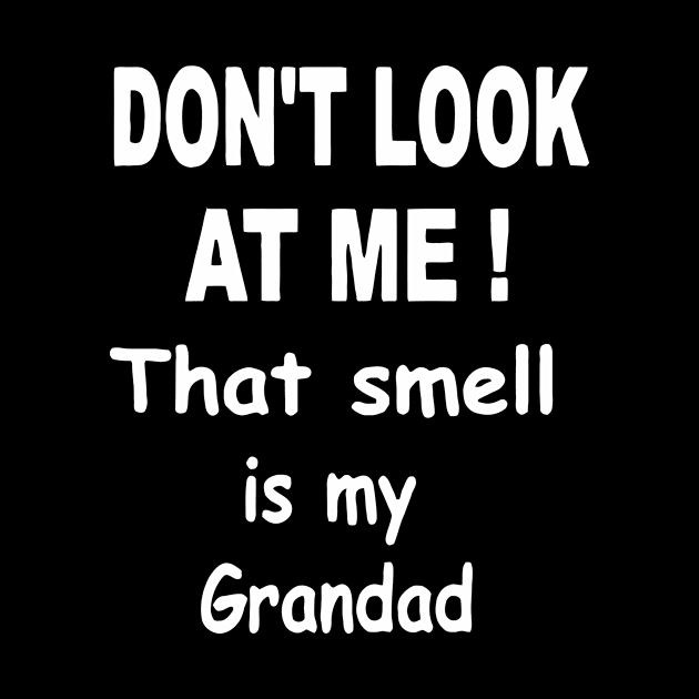 Don't Look At Me That Smell Is my Grandad by Miya009