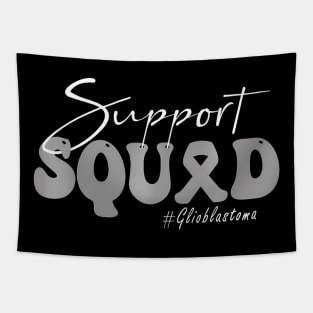 Glioblastoma Awareness  Gray  Support Squad Tapestry