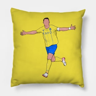 Cristiano Ronaldo Al Nassr Football Player Pillow