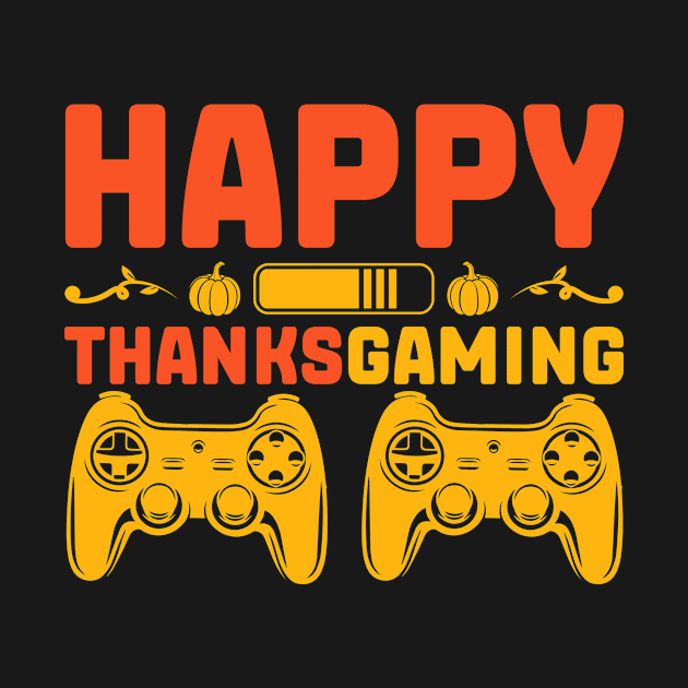 Happy Thanksgaming Cute Video Game Controller Thanksgiving by ProArts