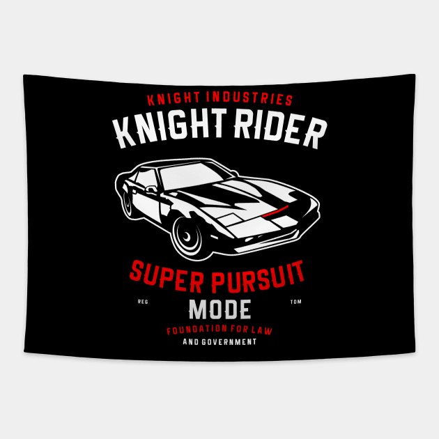 Knight Rider Tapestry by OniSide