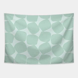 Bold Geometric Pattern 2 in Aqua Tapestry