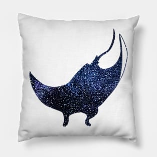 Space stingray Pillow