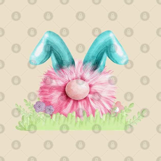 Bunny gnome fluffball by PixieMomma Co