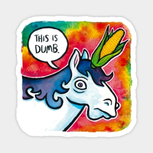 UniCORN, get it? Har har. This is dumb. Magnet