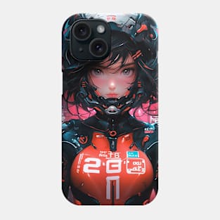 Anime Race Girl | High Quality Anime Artwork | Chibi Manga Anime Art Phone Case