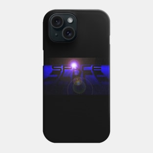 Space Design - Blue Phone Case