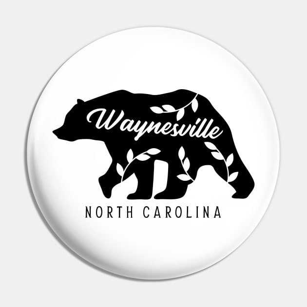 Waynesville North Carolina Tourist Souvenir Pin by carolinafound