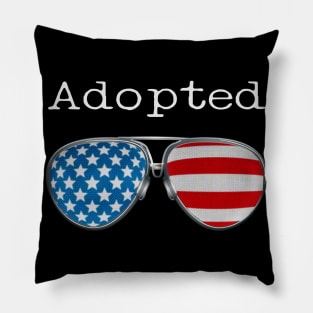 USA PILOT GLASSES ADOPTED Pillow