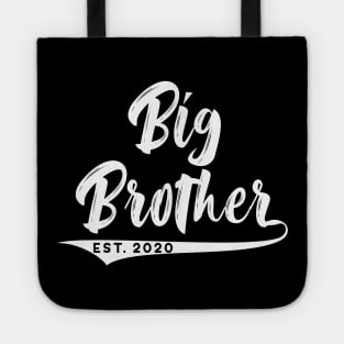 Big Brother Established 2020 New Sibling Bro Baby Announcement Tote