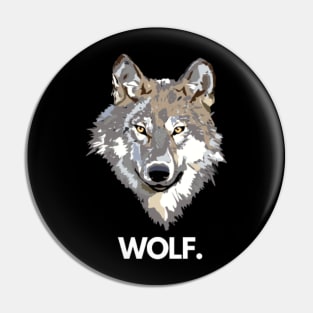 Wolf Tshirt For Children (Kids TShirt) Pin