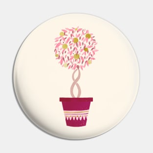 Pink orange tree Pin