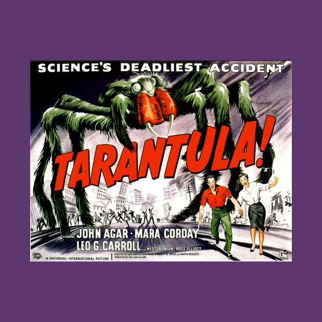 Classic Science Fiction Lobby Card - Tarantula by Starbase79