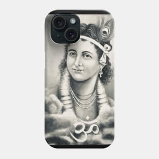 Lord Krishna painting Phone Case