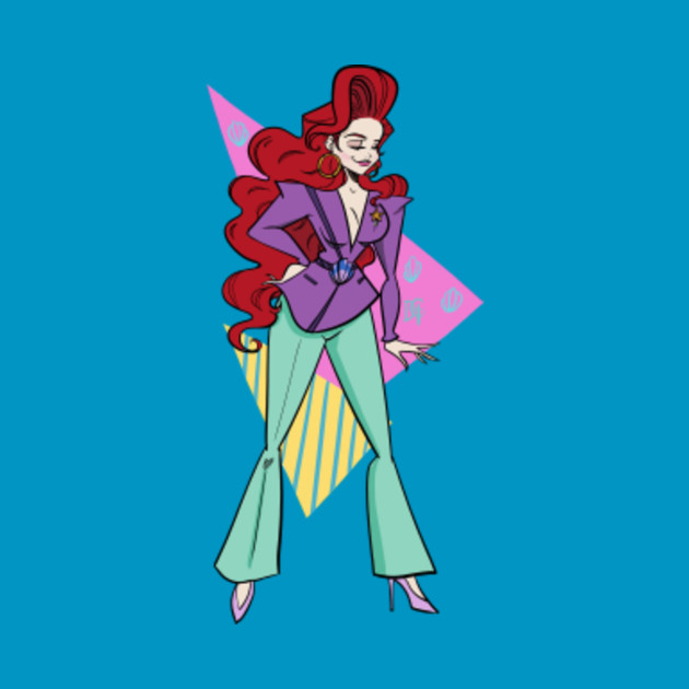 80 S Atlantica Fashion Ariel T Shirt Teepublic