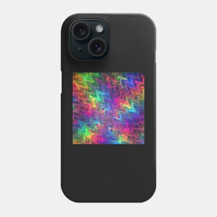 Rainbow waves Phone Case