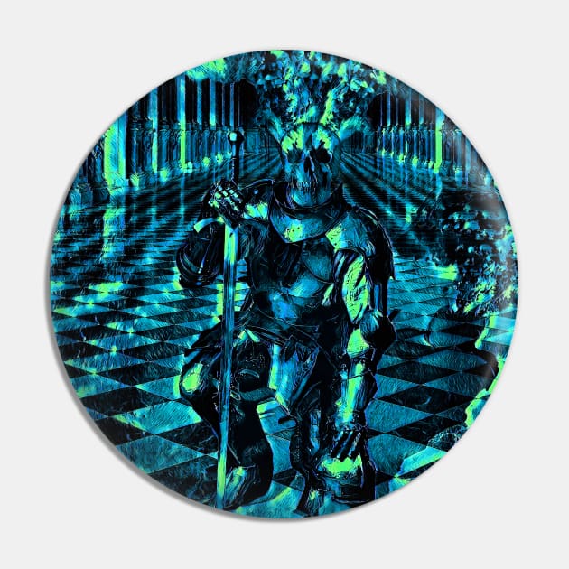 Undead warrior (Blue) Pin by Revier