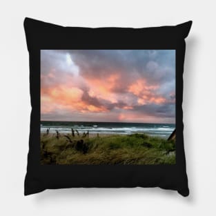 East sandwich beach view Pillow