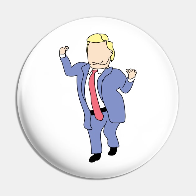 Trump Dancing Pin by Slepet Anis