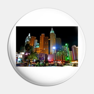 New York New York Las Vegas America Pin