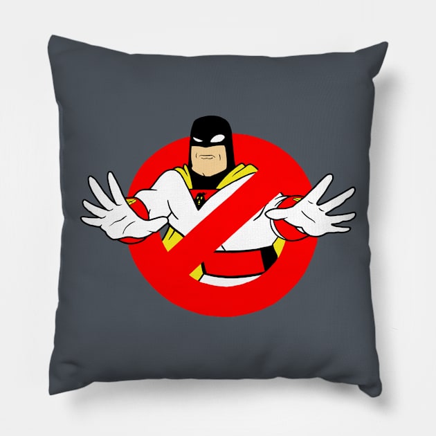 Space Bustin! Pillow by ArtistJerryBennett