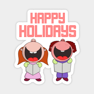 Happy Holidays Magnet