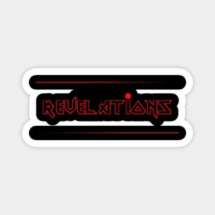 REVELATIONS (IRON MAIDEN) Magnet