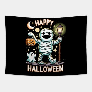 Unique 'Happy Halloween' design Tapestry