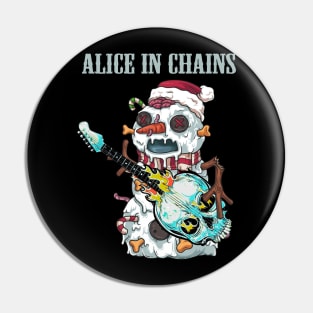 IN CHAINS BAND XMAS Pin