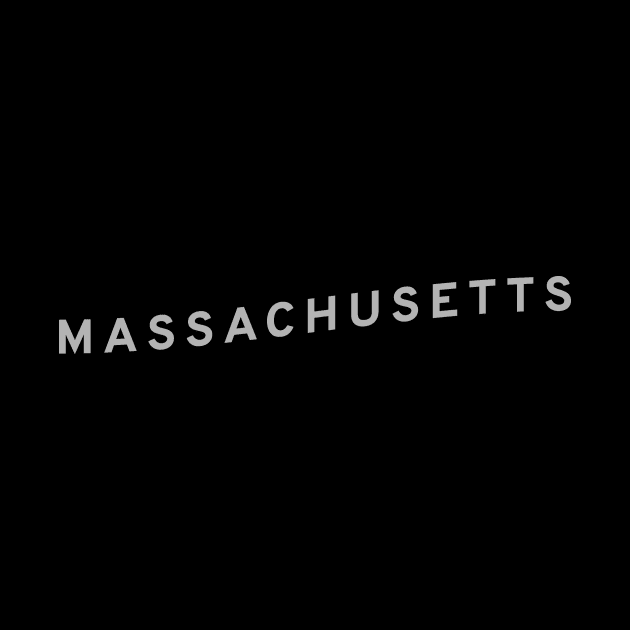 Massachusetts Typography by calebfaires