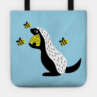 Honey Badger Loves Honey Tote