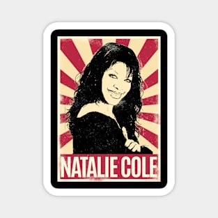 Retro Vintage Natalie Cole 1977s Magnet