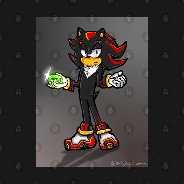 Shadow the Hedgehog by Wiley Blue 